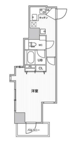 グラシアプレイス川崎駅前の物件間取画像